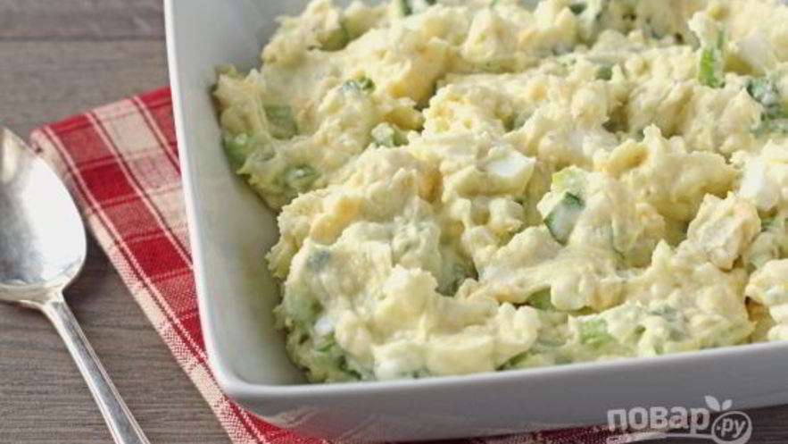 Рецепт салата с картошкой