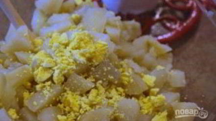 Рецепт салата с картошкой