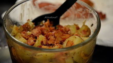 Рецепт теплого картофельного салата