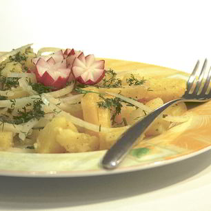 Рецепт Традиционного сербского картофельного салата