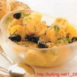 Рецепт Тунисского картофельного салата с оливками