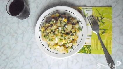 Рецепт Зимнего картофельного салата