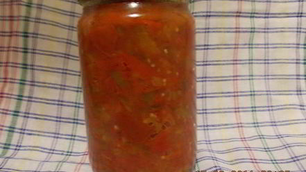 Рецепт ленивого салата на зиму