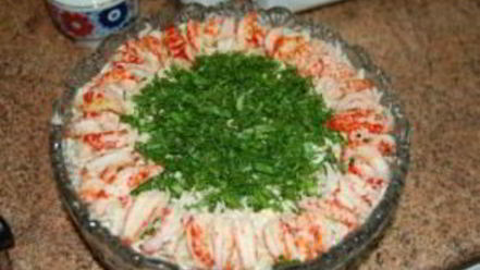 Рецепт классического французского салата оливье