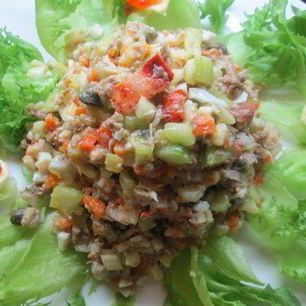 Рецепт Оливье по-царски