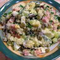 Рецепт Оливье, просто оливье