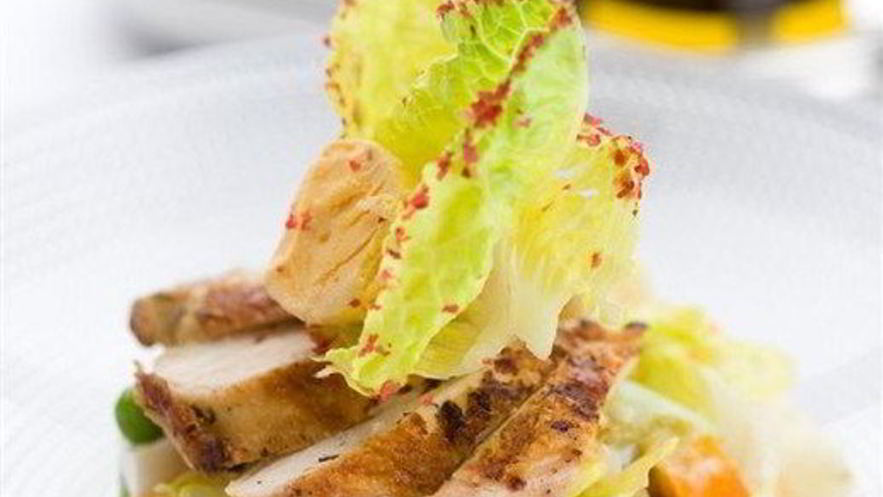 Рецепт оливье с филе цыпленка на гриле