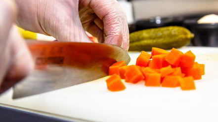 Рецепт оливье с крабом