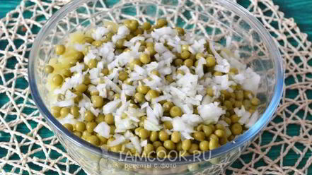 Рецепт оливье с ветчиной