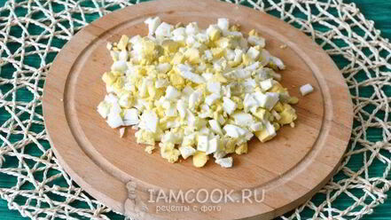 Рецепт оливье с ветчиной