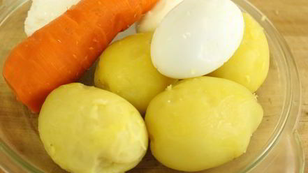 Рецепт оливье вегетарианский