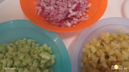 Рецепт оливье вкус детства