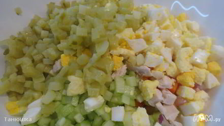 Рецепт оливье вкус детства