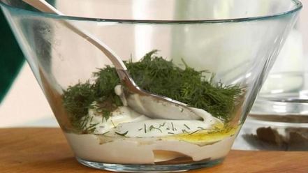 Рецепт постного салата оливье