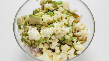 Рецепт салата оливье без майонеза и картофеля