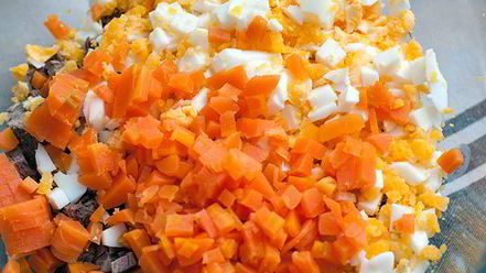 Рецепт салата оливье по дюкану