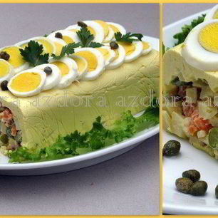 Рецепт Салата Оливье по-итальянски