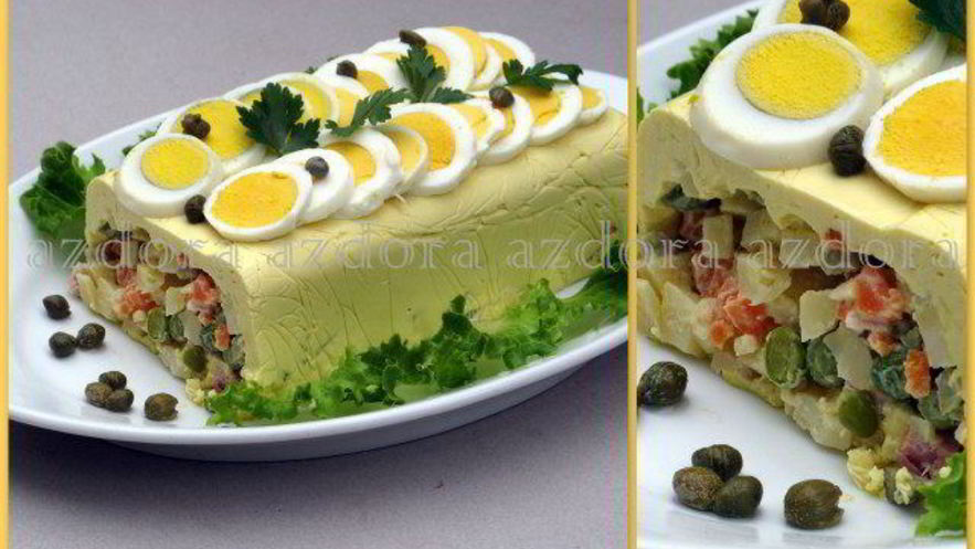 Рецепт салата оливье по-итальянски