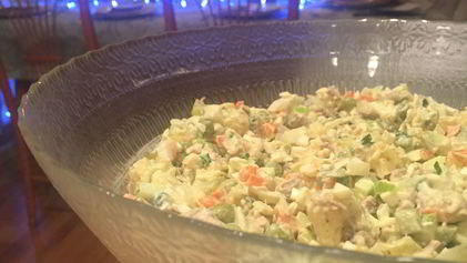 Рецепт Салата оливье с мясом