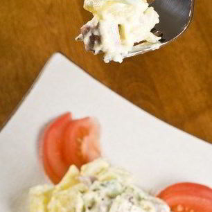 Рецепт Салата оливье с печенью