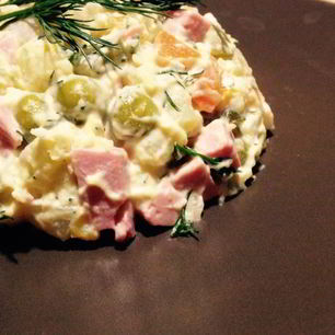 Рецепт Салата Оливье Советского