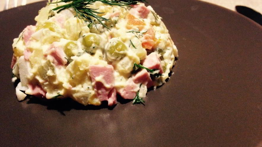 Рецепт салата оливье советский