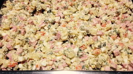 Рецепт салата оливье советский