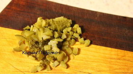 Рецепт салата оливье в картофельных бочонках