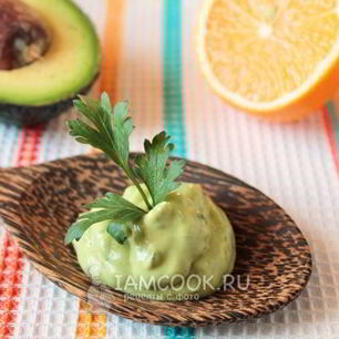 Рецепт Соуса из авокадо для Оливье