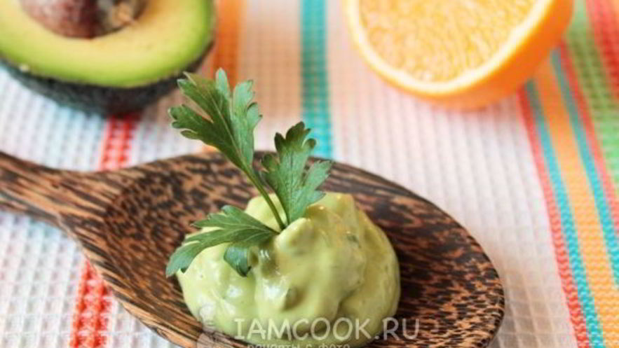 Рецепт соуса из авокадо для оливье