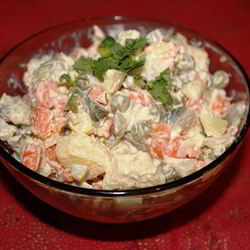 Рецепт Вегетарианского оливье