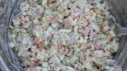 Рецепт вкусного салата оливье