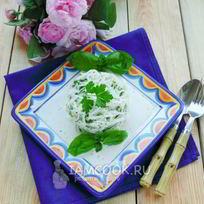 Рецепт Салата из дайкона со сметаной