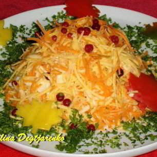 Рецепт Салата из овощей Бабье лето