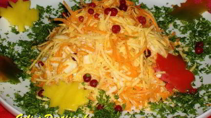 Рецепт Салата из овощей Бабье лето