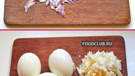 Рецепт салата из печени трески