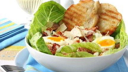 Рецепт Салата из телятины с яйцами и эндивием