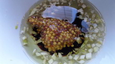 Рецепт салата из зелени с оливками