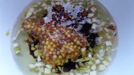 Рецепт салата из зелени с оливками