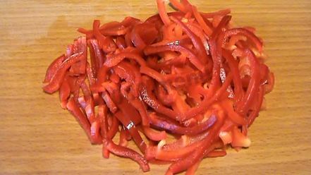 Рецепт салата из зеленых помидор с морковью по-корейски