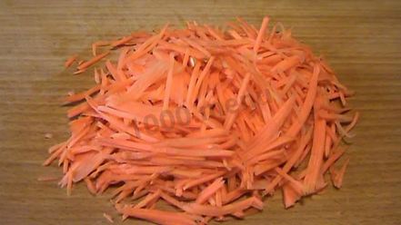 Рецепт салата из зеленых помидор с морковью по-корейски