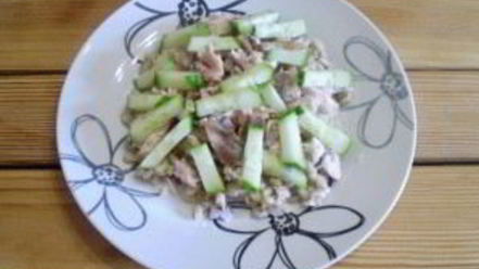 Рецепт салата к макаронам