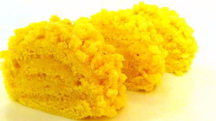 Рецепт Бисквитного рулета Мимоза