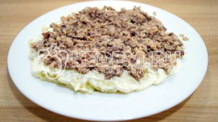 Рецепт классического салата мимоза