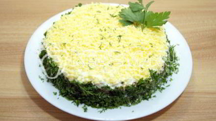 Рецепт классического салата мимоза