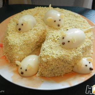 Рецепт Мимозы Mouse