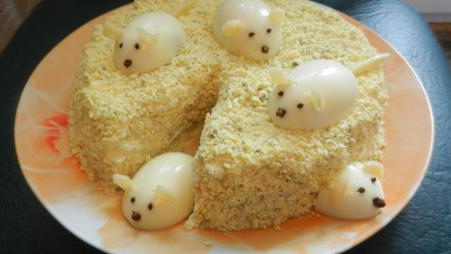 Рецепт мимозы mouse