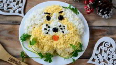 Рецепт мимозы на год собаки