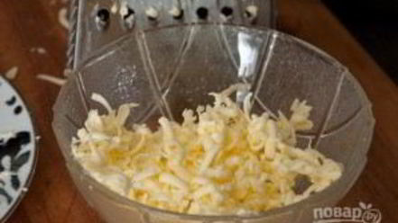 Рецепт мимозы с крабовыми палочками и яблоком