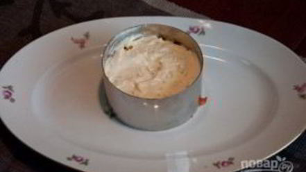 Рецепт мимозы с крабовыми палочками и яблоком